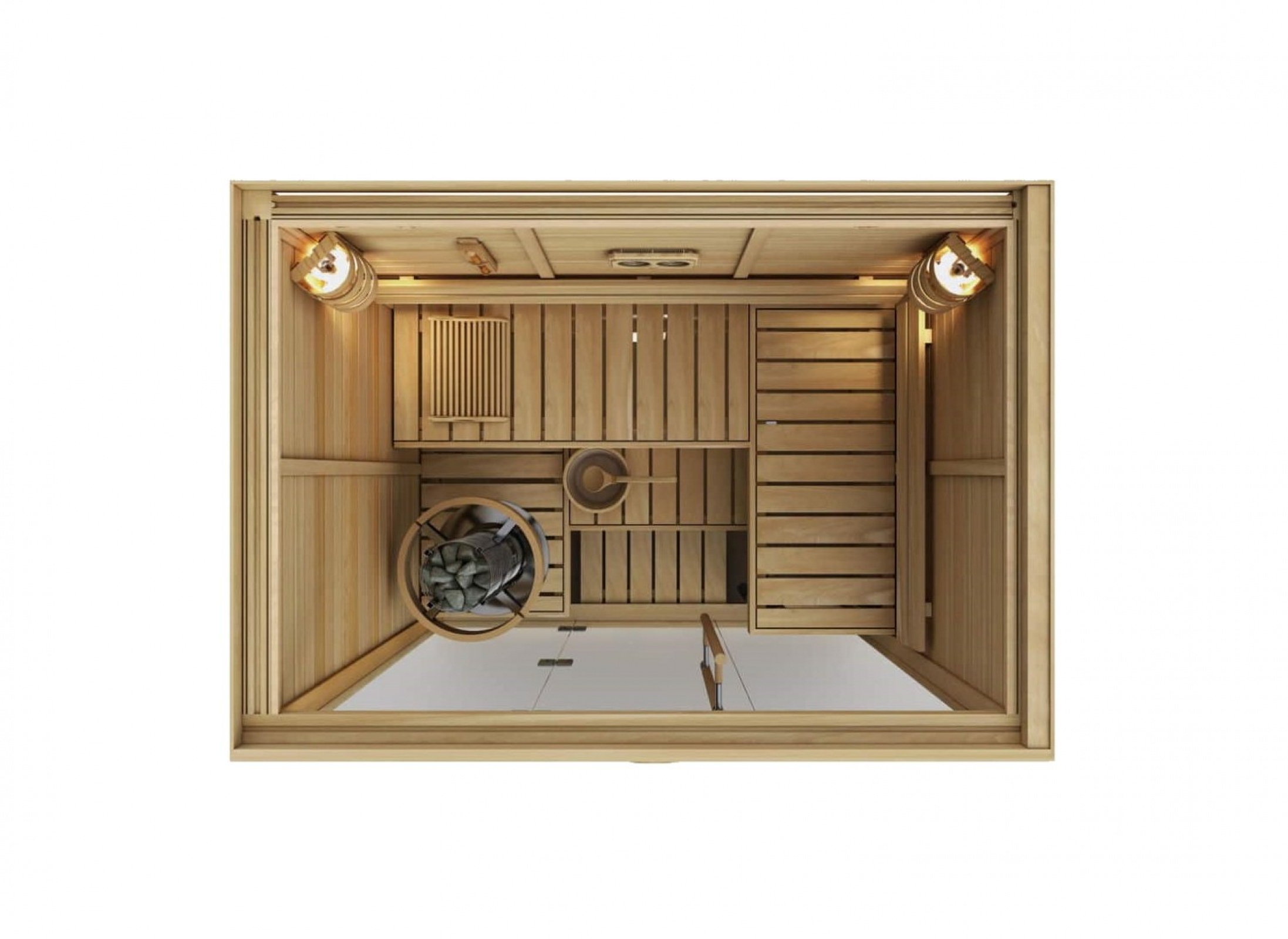 Компакт сауна AURUM-SPA ELITE Glass
